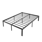 Metal Platform Bed Frame Heavy Duty Steel Slat/Easy Assembly Mattress