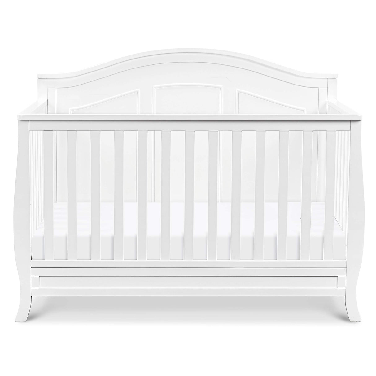 Emmett 4-in-1 Convertible Crib in White, Greenguard Gold Certified