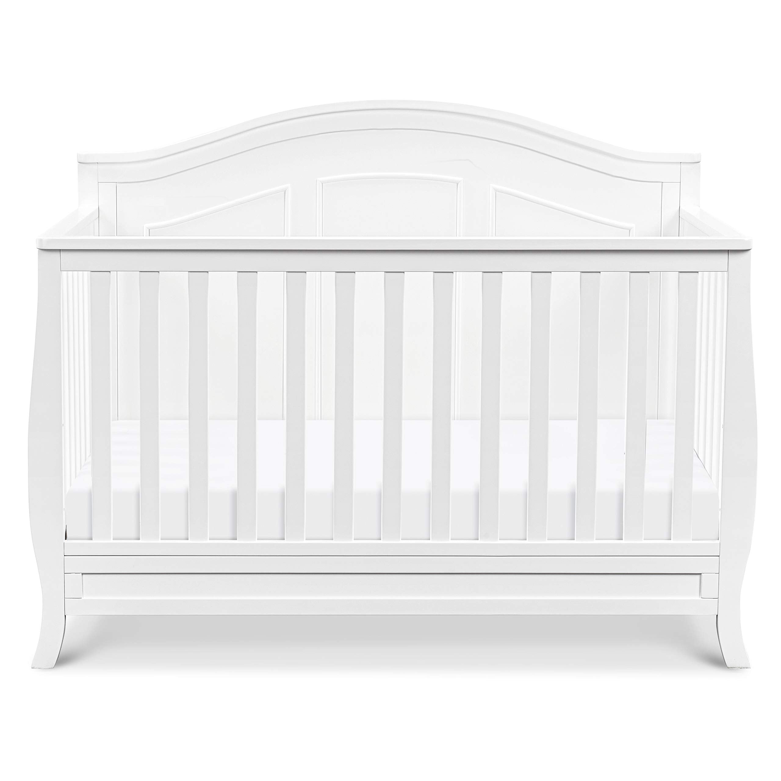 Emmett 4-in-1 Convertible Crib in White, Greenguard Gold Certified
