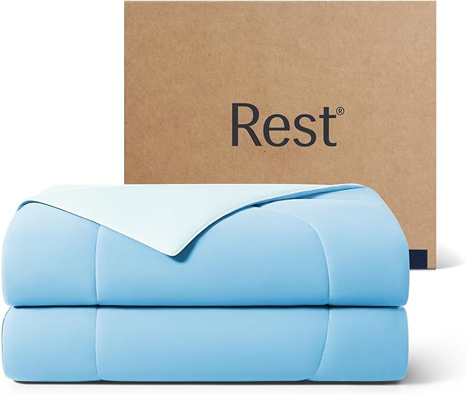Cooling Comforter,  Blanket for Hot Sleepers, All Season Bedding to Keep Cool
