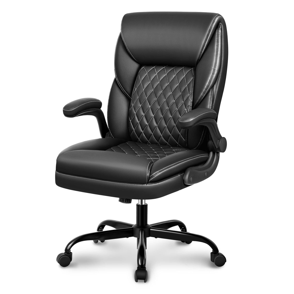 Office Chair, Executive Leather Chair Home Office Desk Chairs, Ergonomic Computer