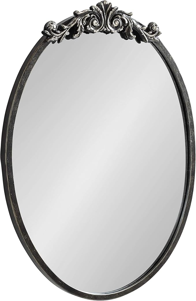 Arendahl Glam Ornate Mirror, 27 x 18.75, Gold, Traditional Baroque Inspired Wall Decor