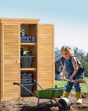63.2" Outdoor Storage Cabinet with Double Doors