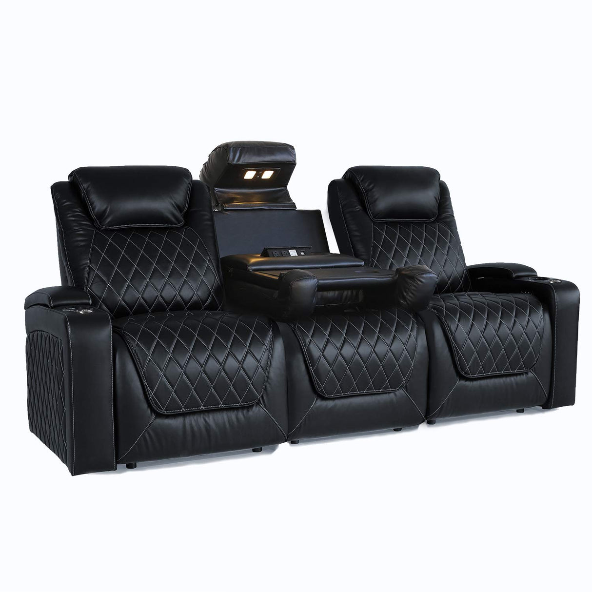 Theater Seating | Premium Top Grain Italian Nappa 11000 Leather