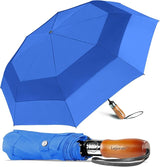 Large Compact Golf Umbrella - 54inch Oversized Auto Open Close Folding Golf Umbrella