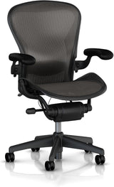 Herman Miller Classic Aeron Chair - Fully Adjustable, C size, Adjustable Lumbar