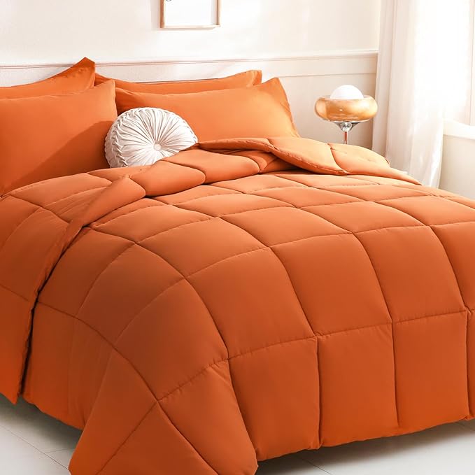 Comforters Oversize King Size, White All Season Duvet, Lightweight Quilt