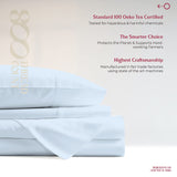 100% Egyptian Cotton Sheets Queen Size - 800 High Thread Count Sheets Queen,