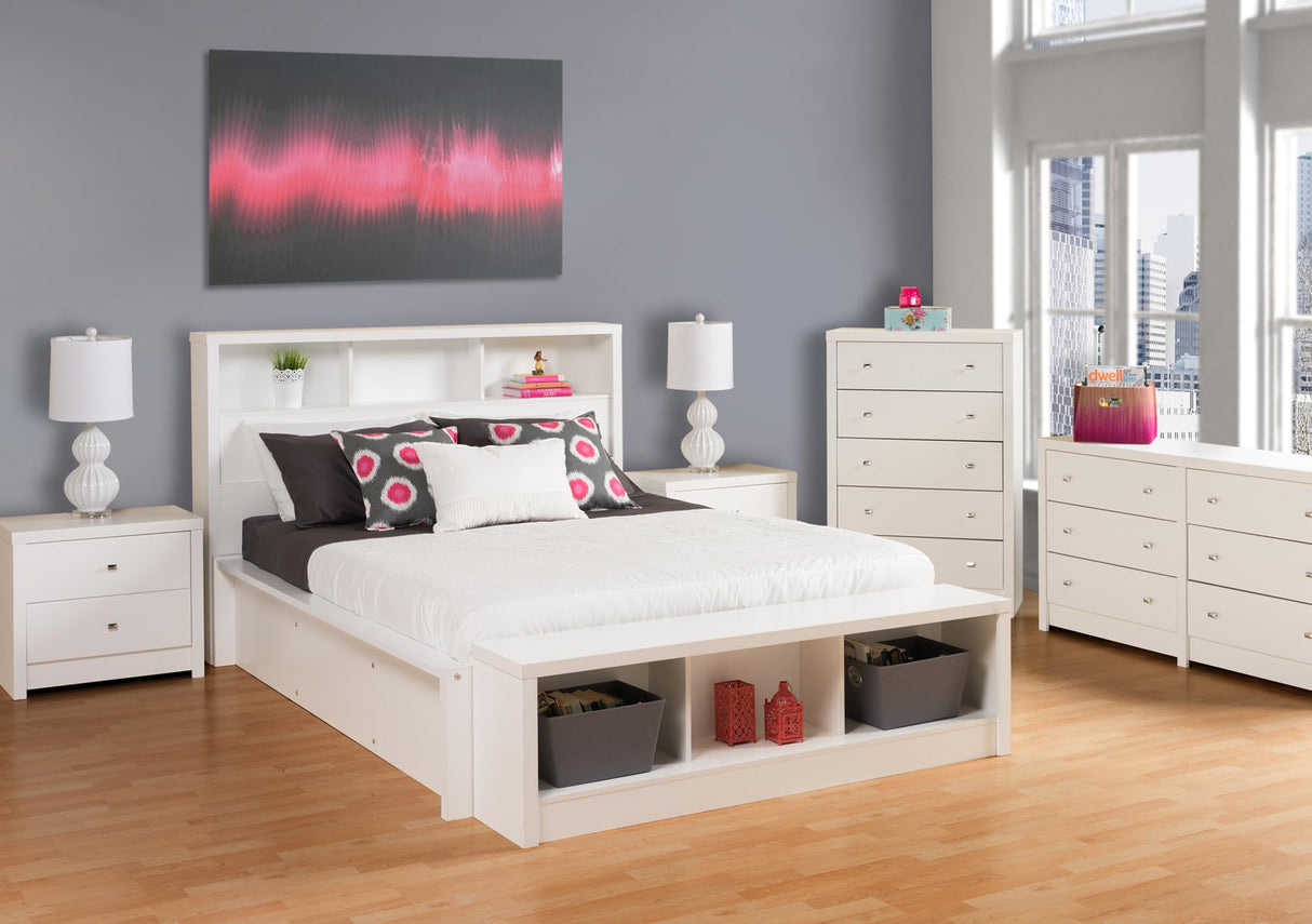 Calla Contemporary 6-Drawer Dresser for Bedroom, Functional Tall Dresser