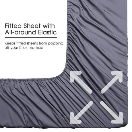 Cooling Sheets King, Rayon Derived from Bamboo