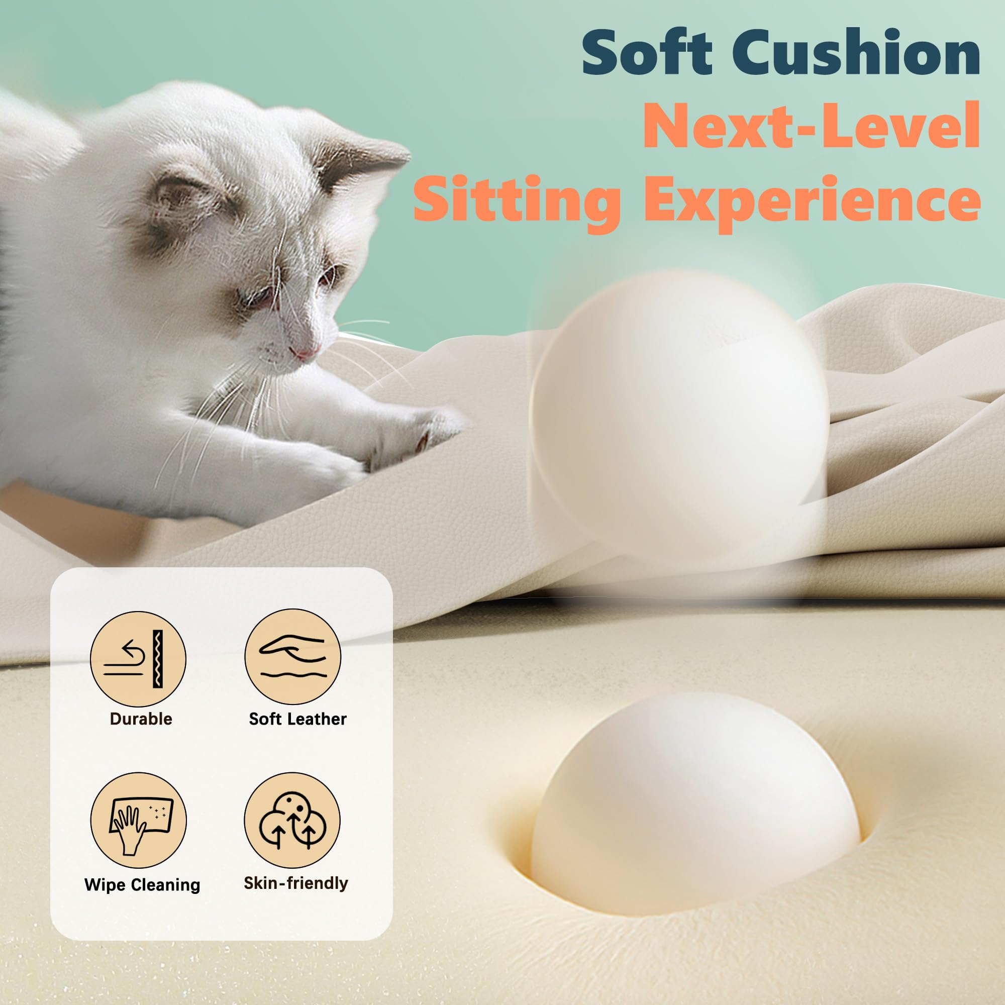 Criss Cross Office Chair with Footrest - Big and Tall Executive Desk Chair