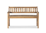 Acorn Chandler Finished Acacia Wood Outdoor Bench