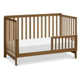 Colby 4-in-1 Low-Profile Convertible Crib in Walnut, Greenguard Gold Certified