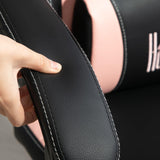 Racing Gaming Chair with Cat Ears - Reclining Computer Chair with Footrest