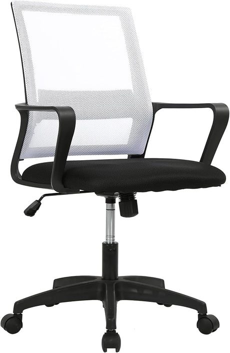 Office Chair Computer Chair Ergonomic Mesh Chair Mid-Back Home Office Swivel Chair