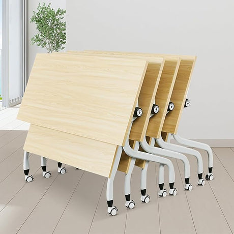 Conference Table Folding Conference Room Tables on Wheels