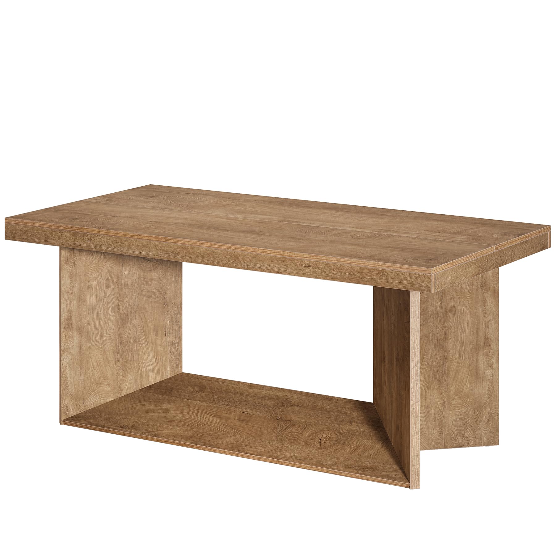 63-Inch Farmhouse Dining Table for 4-6 People