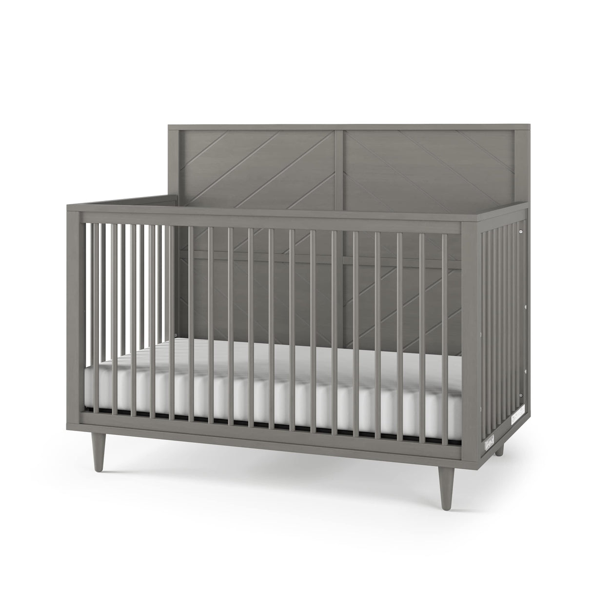 Surrey Hill 4-in-1 Convertible Crib, Baby Crib Converts to Day Bed, Toddler Bed and Full Size Bed