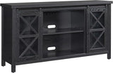 Clementine Rectangular TV Stand for TV's up to 65" in Gray Oak