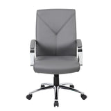 LeatherPlus Executive Chair in Grey