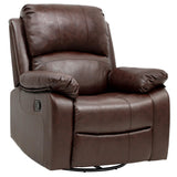 Swivel Rocking Recliner Chair，Manual Swivel Rocker chair Adults, Comfy Rocking