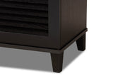 Warren Shoe-Storage Cabinet, Espresso