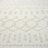 Ibiza Collection 8742 Cream 8x10 Modern Abstract Area Rug