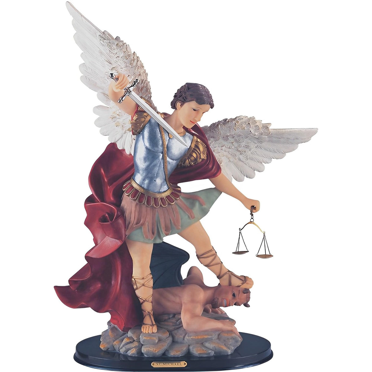 24" H Archangel Michael Statue Saint Michael The Strongest Angel Holy Figurine