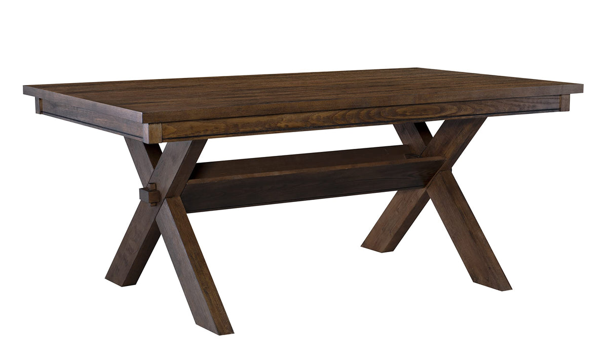 Powell Rustic Umber Dining Table