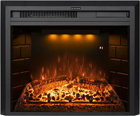 Wall Fireplace Electric with Remote Control