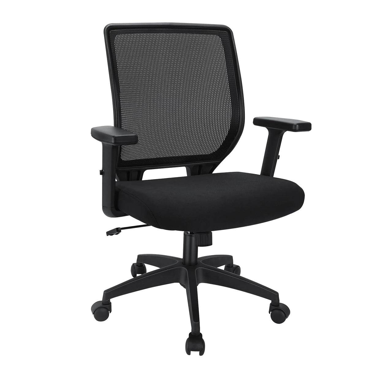 Ergonomic Office Chair Home Mesh Desk Chair with Adjustable Arms - Mid Back Computer