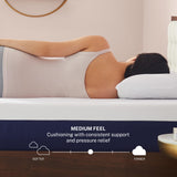 Sleep Innovations Shiloh 12 Inch Memory Foam Mattress, Twin Size, Bed in a Box, Cradling Medium Support