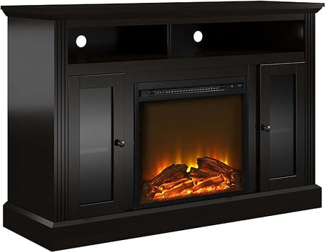 Home Chicago Electric Fireplace TV Console for TVs up to a 50