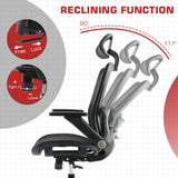 Office Chair Ergonomic Mesh Chair High Back Computer Desk Chair with 3D Armrest