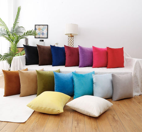 28x28 Inch Synthetic Down Alternative Square Pillow Insert Form Stuffer for Sofa Shams