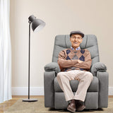 Power Lift Recliner Chair, Electric Living Room Sofa for Elderly w/ 8 PointMassage&