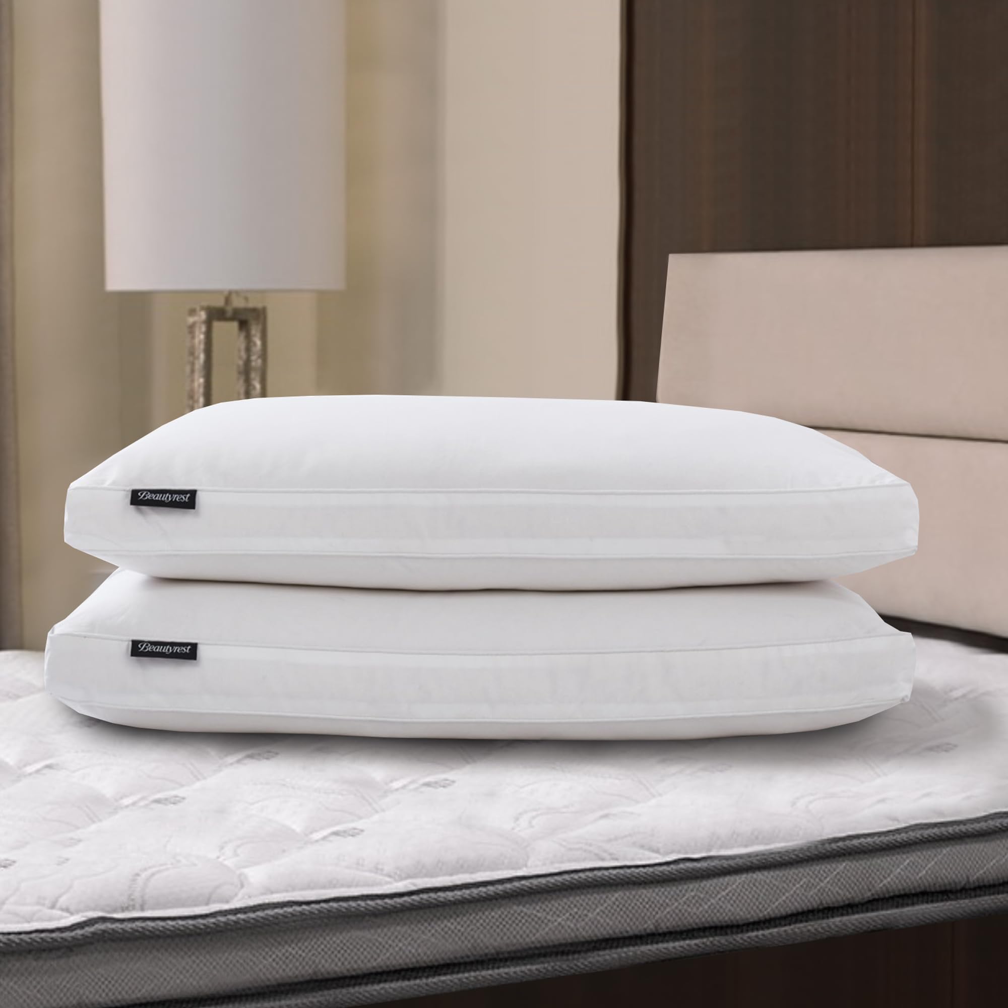 100% Cotton Hypoallergenic Medium Firm Bed Side Sleeper Pillow