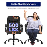 Office Chairs Computer Chairs Big and Tall 500lbs Desk Chair for Heavy People