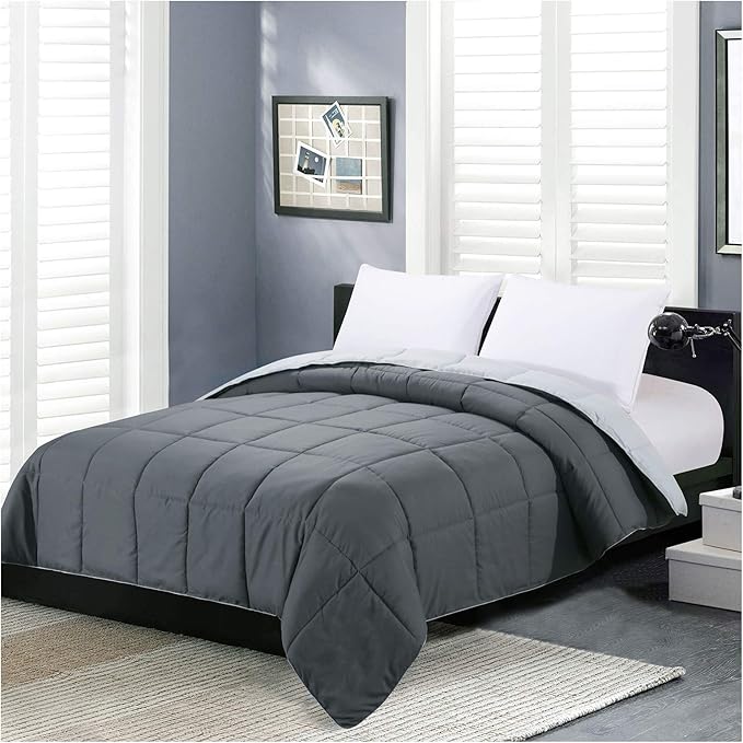 Lightweight Twin Comforter - Purple Down Alternative Comforters Twin Size Bed