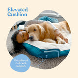 Comfort Expression Washable Dog Bed, Dog Beds for Large Dogs, Large Dog Bed with Removable Cover,Waterproof Dog Bed, Large Size Orthopedic Dog Bed