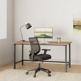 Ergonomic Office Chair Home Mesh Desk Chair with Adjustable Arms - Mid Back Computer