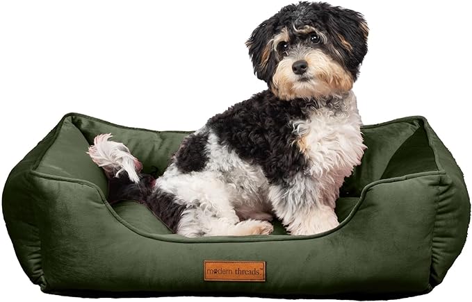 Luxury Dog Bed - Comfortable Tufted Velvet Cushion for Small to Large Dogs