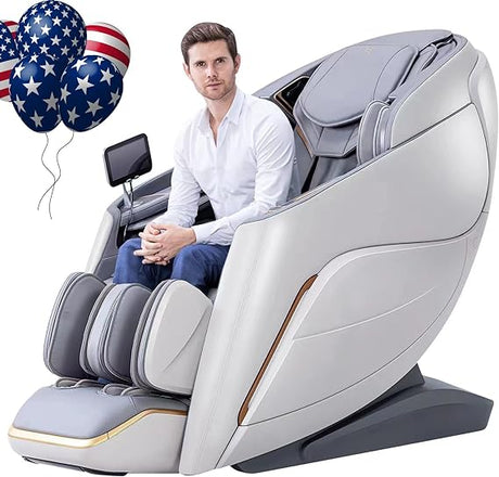 A710 4D Massage Chair, Named Alfine, Full Body Shiatsu Zero Gravity Recliner