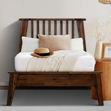 Acacia Kaylin Wooden Bed Frame with Headboard