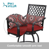 Outdoor Bar Height Bistro Dining Chairs