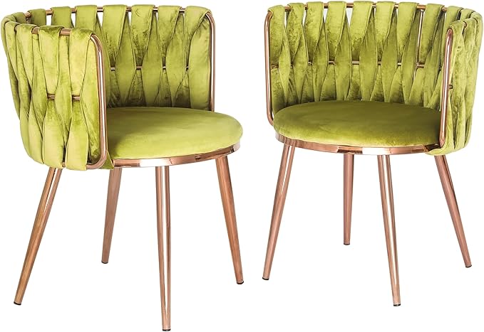 Dining Chair, Yellowish-Green