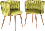 Dining Chair, Yellowish-Green