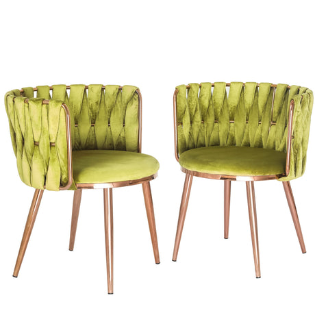 Dining Chair, Yellowish-Green