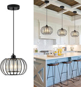 Gold Pendant Light Fixture, Modern Crystal Pendant Lights Kitchen Island, 1-Light