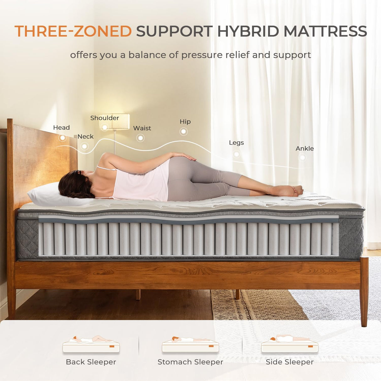 Queen Mattress - 12 Inch Queen Bed Mattress in a Box,